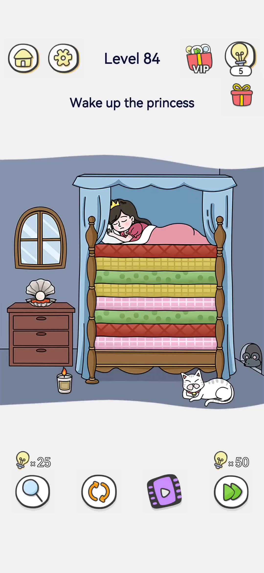 Brain Out 2 level 84 walkthrough key frame 1