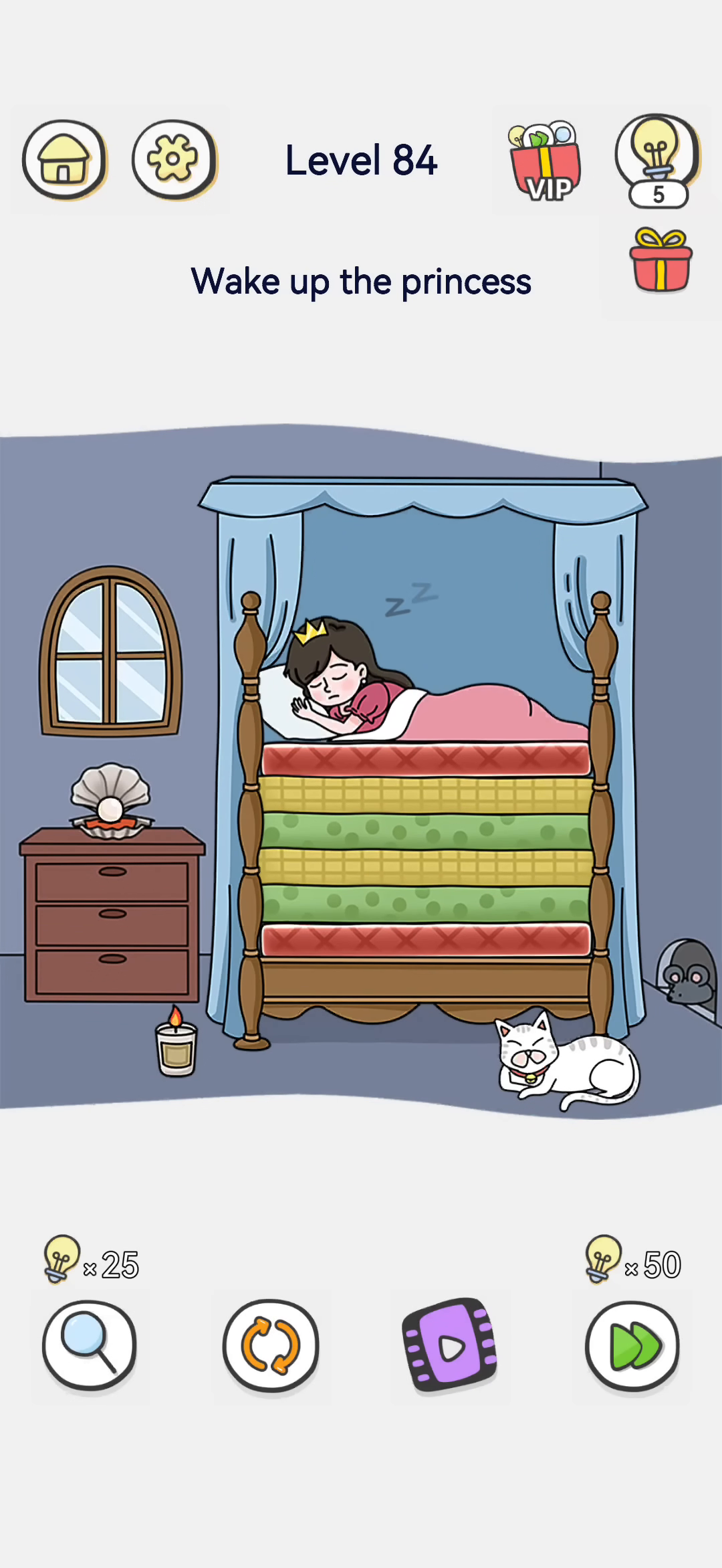 Brain Out 2 level 84 walkthrough key frame 2