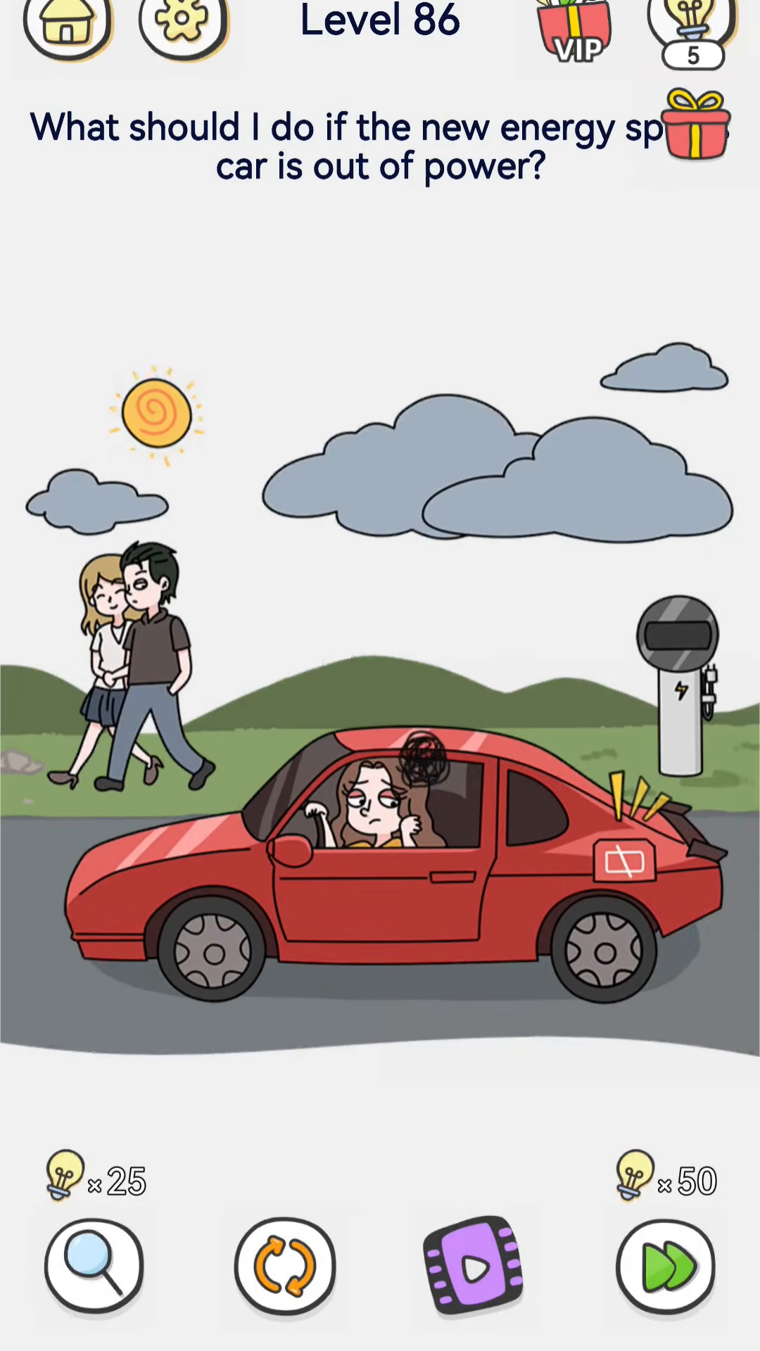 Brain Out 2 level 86 walkthrough key frame 2