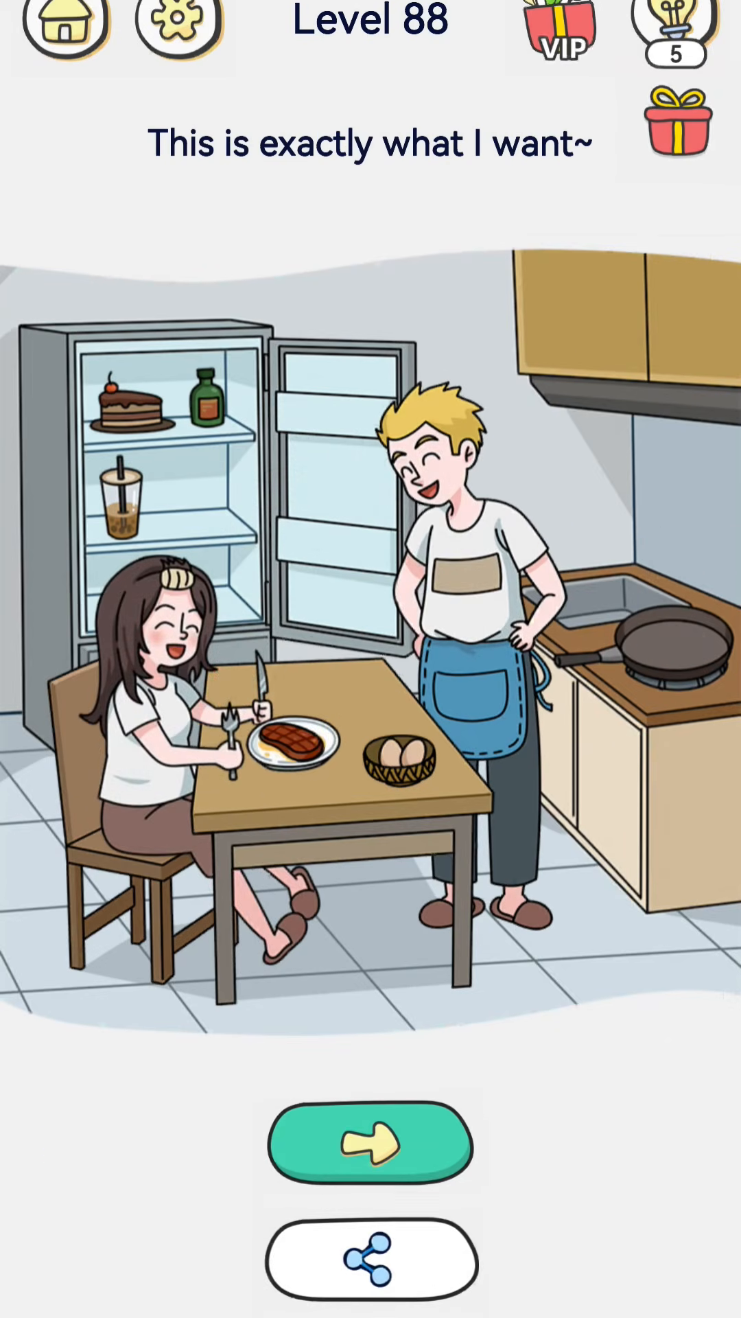 Brain Out 2 level 88 walkthrough key frame 4